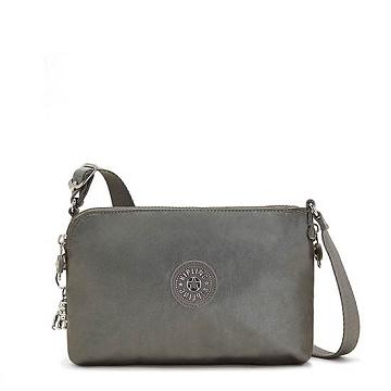 Kipling Boyd Metallic Crossbody Bags Moon Grey Metallic | AU 1094CT